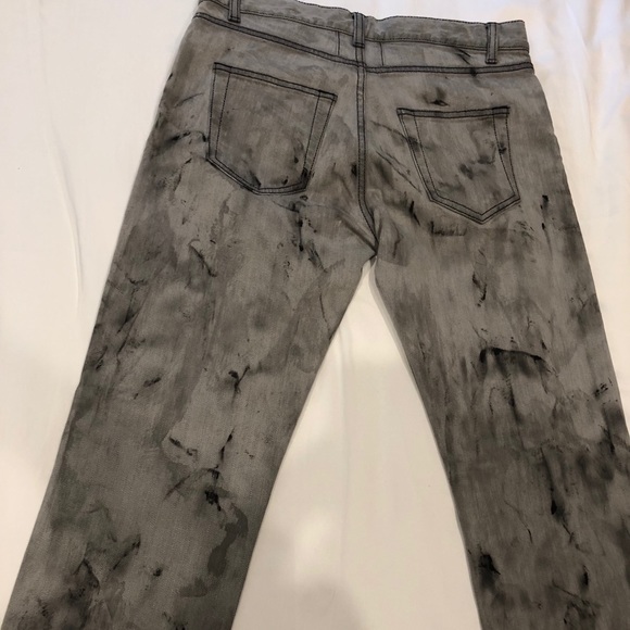 Saint Laurent D02 Oil Spill Jeans - Picture 4 of 6